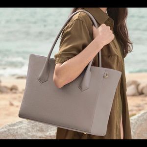 Dagne Dover signature legend tote- Bleeker Blush